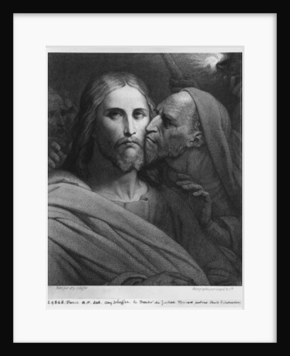 The Kiss of Judas by Ary Scheffer