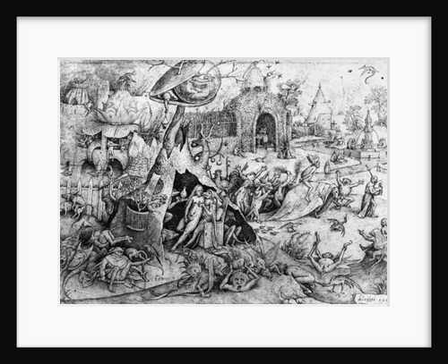 Luxury, 1557 by Pieter the Elder Bruegel