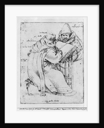 Two Rabbis by Pieter the Elder Bruegel