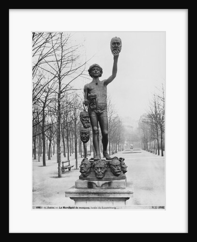 The mask seller, 1883 by Zacharie Astruc