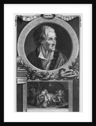 Voltaire and the Calas affair by French School