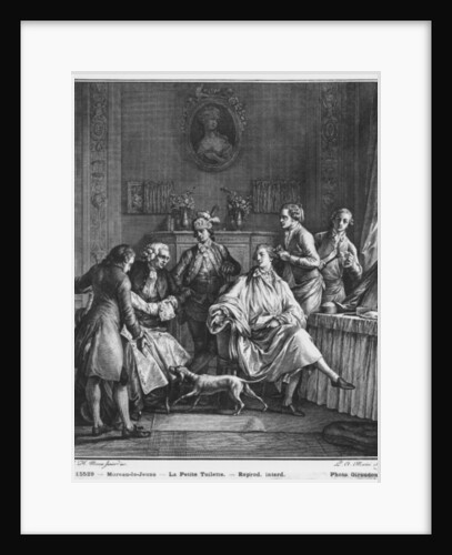 The Small Toilette, engraved by Pietro Antonio Martini by Jean Michel the Younger (after) Moreau