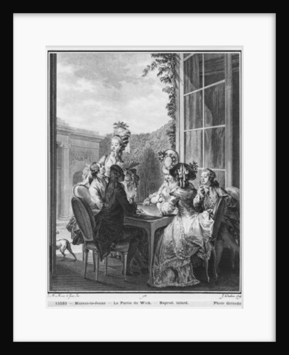 The whist party by Jean Michel the Younger Moreau (after)