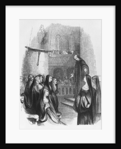 Abelard preaching at Paraclete by Jean Francois Gigoux