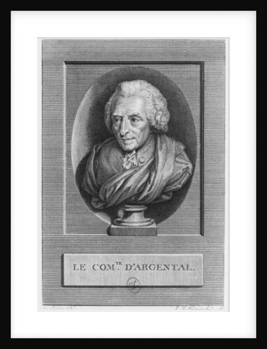 Charles Augustin de Ferriol, Comte d'Argental by Jean Florent (after) Defraine