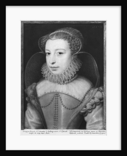 Marguerite de Valois Queen of Navarre, known as Queen Margot, aged 17, 1570 by Francois Clouet