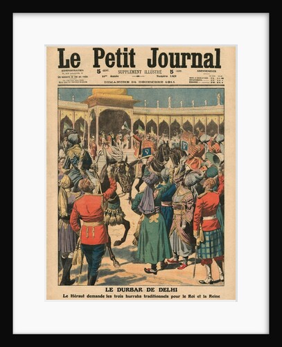 Delhi Durbar by French School