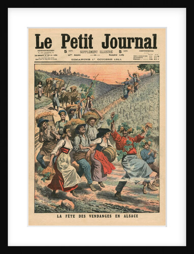 Celebrating the wine harvest in Alsace by French School