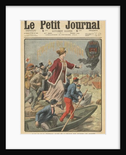 Generosity of the City of Paris and France in rescuing the victims of the floods by French School