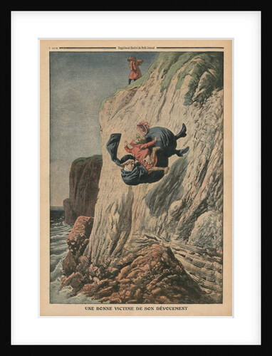 A nanny victim of her devotion by French School