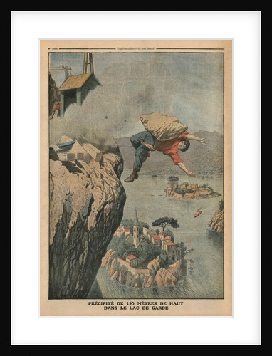 Falling in Lake Garda by French School