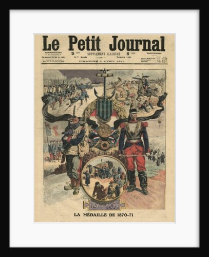 The Presentation of The Medal of Combatants 1870-71 by French School