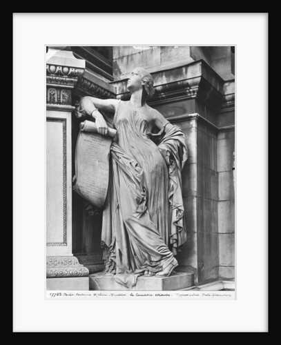 Moliere Fountain, Serious Comedy, 1844 by James (1790-1852) Pradier