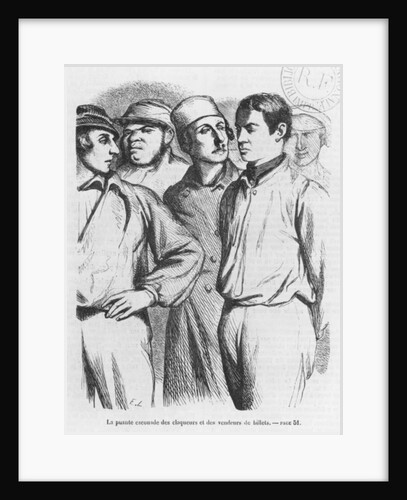 The arrogant squad of hired applauders and ticket sellers by French School