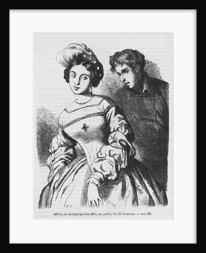 Etienne Lousteau speaking to an actress by French School