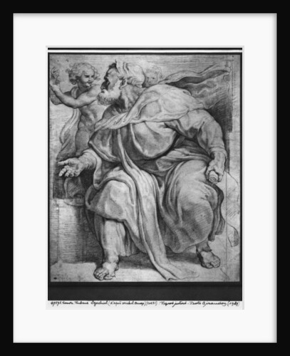 The Prophet Ezekiel, after Michelangelo Buonarroti by Peter Paul Rubens