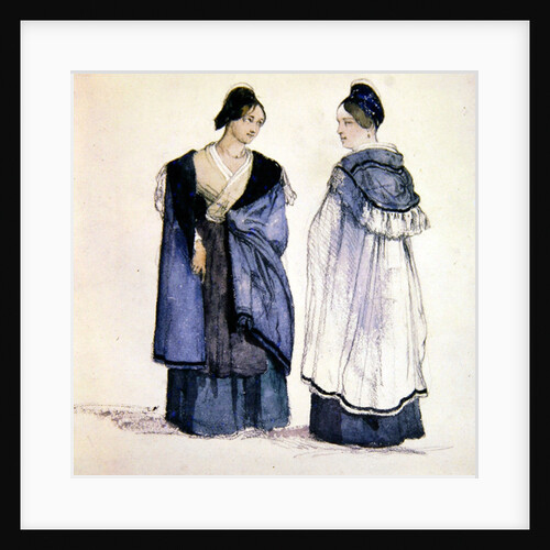 Inhabitants of Arles during the time of Daudet and Bizet by Jean Joseph Bonaventure Laurens