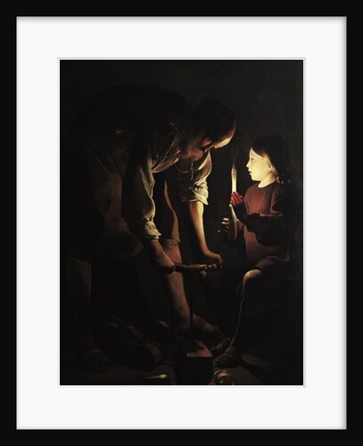 St. Joseph, the Carpenter, c.1640 by Georges de la Tour