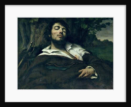 The Wounded Man by Gustave Courbet