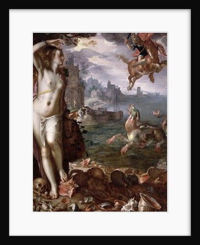 Perseus Rescuing Andromeda, 1611 by Joachim Wtewael or Utewael or Wyewael