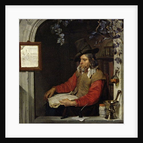 The Apothecary or, The Chemist by Gabriel Metsu