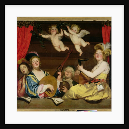 The Concert, 1624 by Gerrit van Honthorst