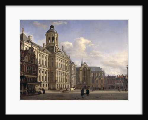 The New Town Hall, Amsterdam, 1668 by Jan van der Heyden