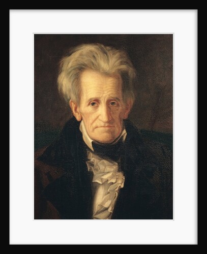Portrait of Andrew Jackson by George Peter Alexander Healy