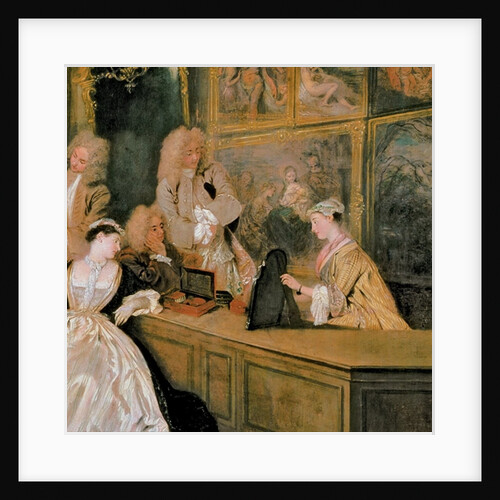 The Gersaint Shop Sign, 1721 by Jean Antoine Watteau