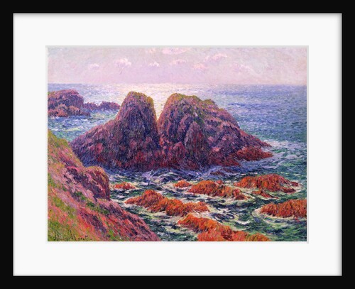 The sea at Finistere, 1899 by Henry Moret