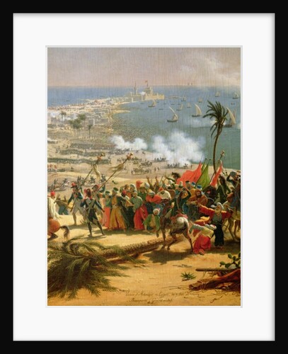 The Battle of Aboukir, 25th July 1799 by Louis Lejeune