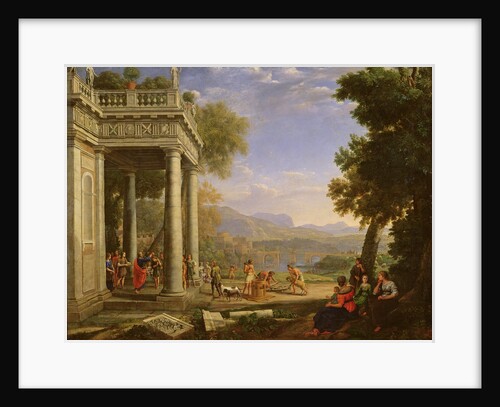 David is consecrated king by Samuel by Claude Lorrain