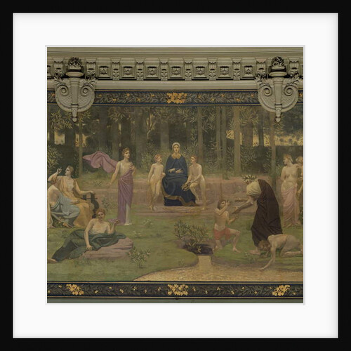 The Sacred Wood by Pierre Puvis de Chavannes