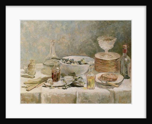 Still Life with Salad, c.1887-88 by Edouard Vuillard