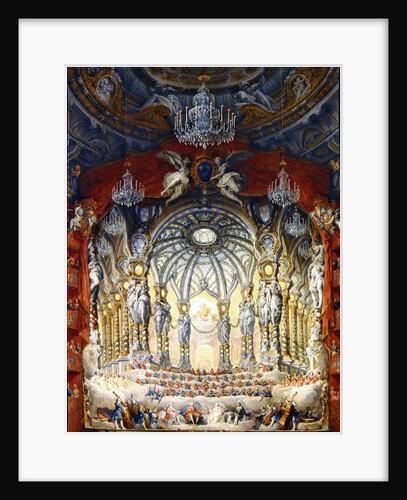 Concert given by Cardinal de La Rochefoucauld at the Argentina Theatre in Rome by Giovanni Paolo Pannini or Panini