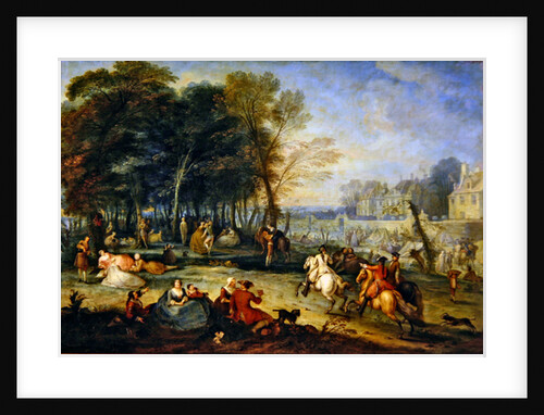 The Fair at Bezons by Francois Octavien