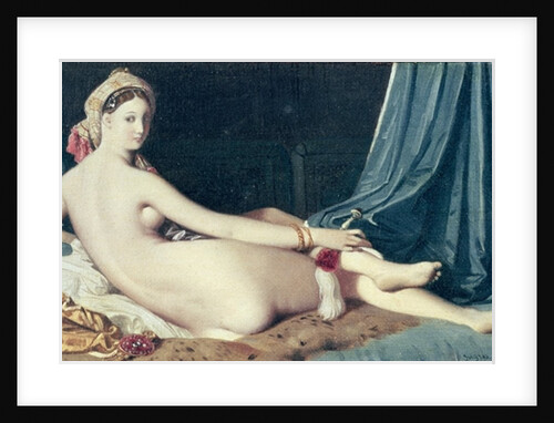 Odalisque, 1814 by Jean Auguste Dominique Ingres