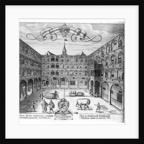The 'Domus Germanorum' in Venice, 1616 by Raphael Custos