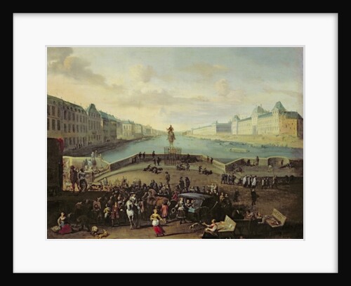 The Pont Neuf, Paris, 1665-69 by Flemish School