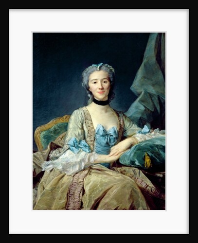 Madame de Sorquainville, 1749 by Jean-Baptiste Perronneau