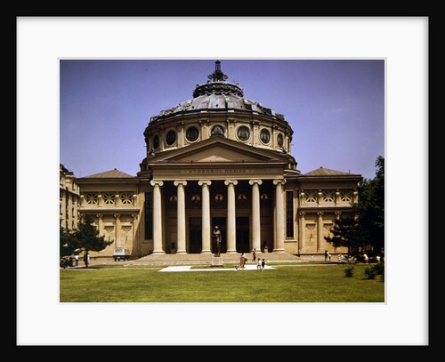 The Romanian Atheneum, Bucharest, Romania by Anonymous