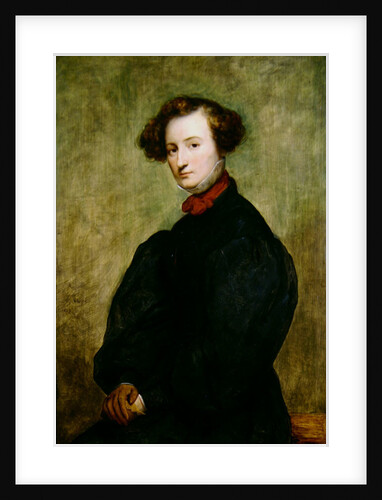 Felicie de Fauveau, 1829. by Ary Scheffer