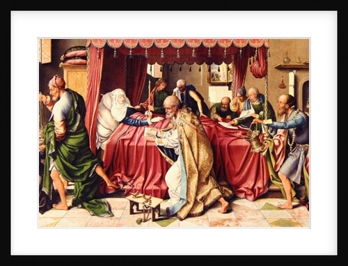 Triptych with the Death of the Virgin, 1515 by Joos van Cleve