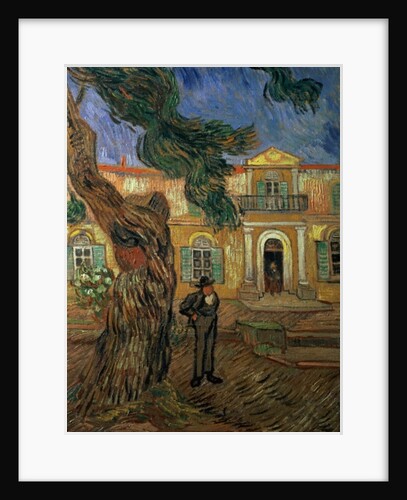 St. Paul's Hospital at St. Remy, 1889 by Vincent van Gogh