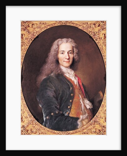 Portrait of Voltaire aged 23, 1728 by Nicolas de Largilliere