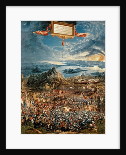 The Battle of Issus, or The Victory of Alexander the Great, 1529 by Albrecht Altdorfer