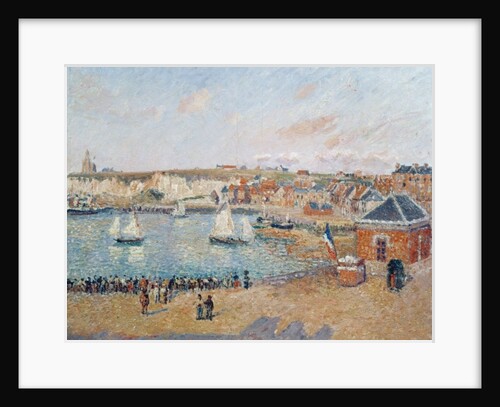 The Outer Harbour at Dieppe, 1902 by Camille Pissarro