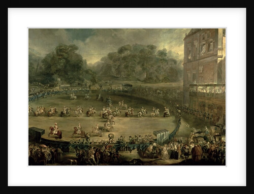 The Royal Parade by Luis Paret y Alcazar