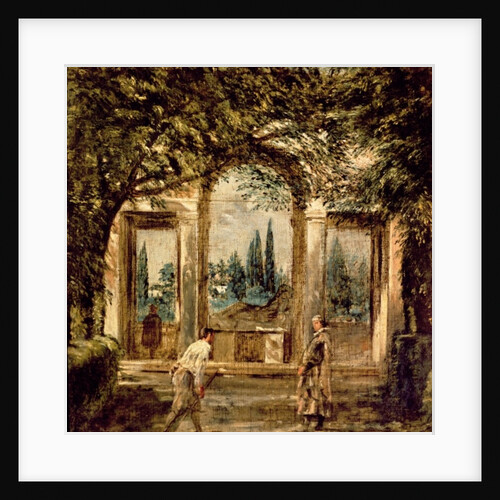 The Gardens of the Villa Medici in Rome, c.1650-51 by Diego Rodriguez de Silva y Velazquez