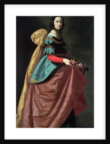 St. Elizabeth of Portugal 1640 by Francisco de Zurbaran